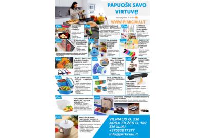 Virtuvės reikmenys su nuolaidomis – rask savo mėgstamiausius!
