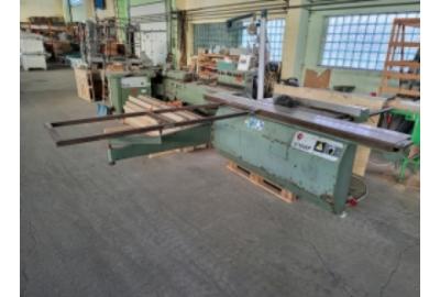 Stalo eiga 2600 mm, pjūklo diametras 400 mm