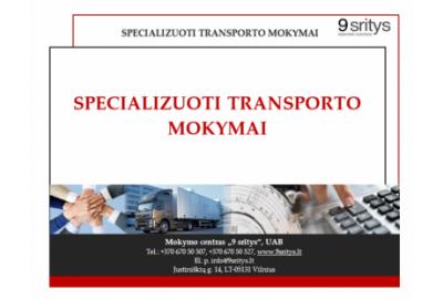 Pasiruoškite transporto vadybininko egzaminams savarankiškai