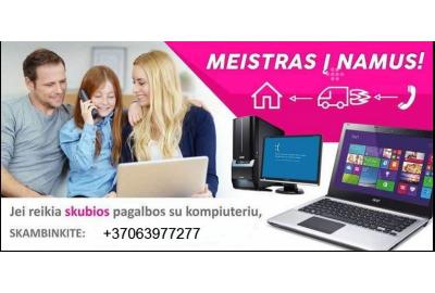 Nemokamas iškvietimas Šiauliuose – kompiuterių remontas namuose!