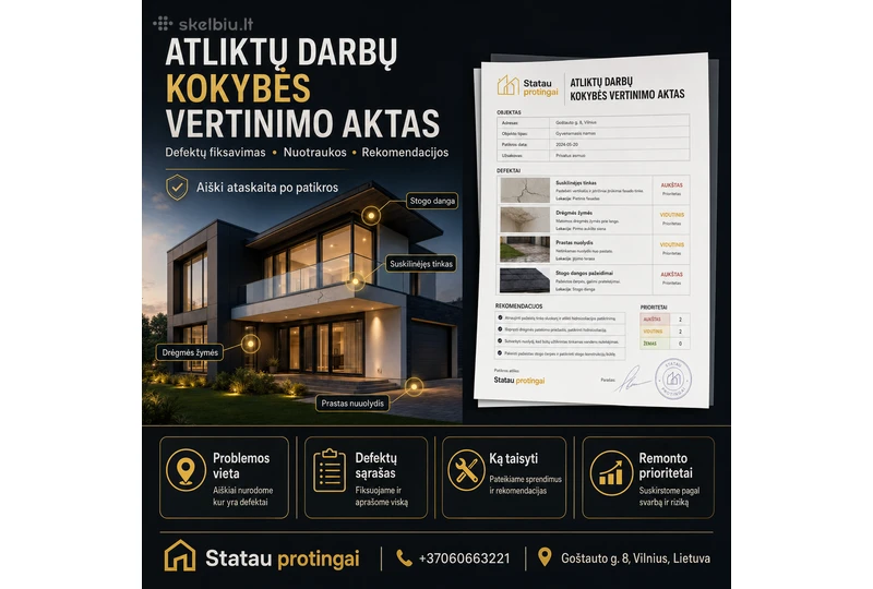 Prieš mokant rangovui: vertiname darb? kokyb?