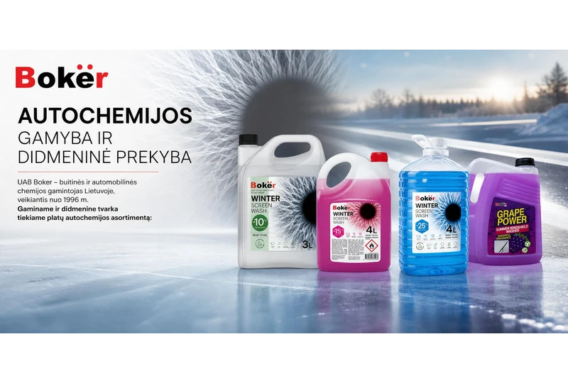 Autochemijos didmeninė prekyba – tiesiogiai iš gamintojo