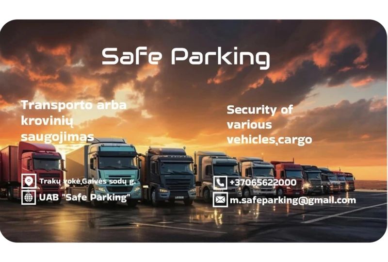 Saugykla Trakuose visiems transporto priemonėms