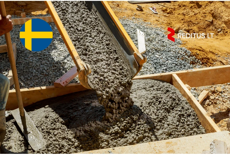 Betonuotojai Švedijai: Ilgalaikis darbas su nemokamu būstu