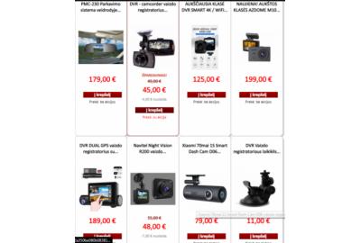 Įsigykite patikimus DVR registratorius su pristatymu per 1-2 d.d.!