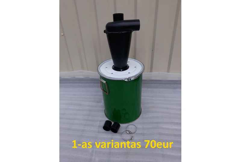 Sutaupykite, pasidarydami patys: ciklonas statybiniam dulkių siurbliui 35€