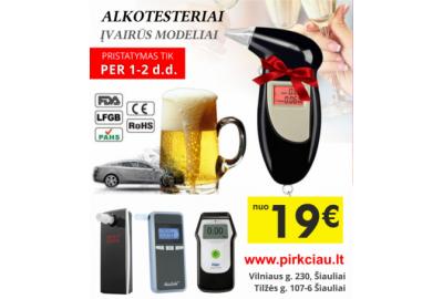 ALKOTESTERIAI – patikimumas ir geros kainos