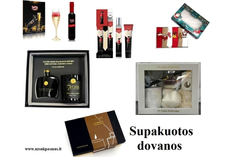 Aromatinės dovanos namams ir kūnui