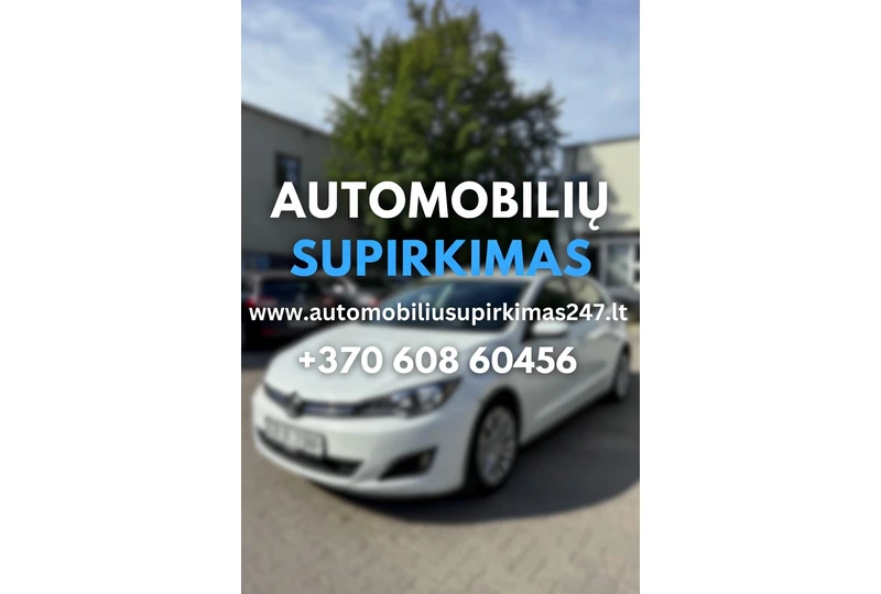Supirkime jūsų automobilį greitai ir patogiai!
