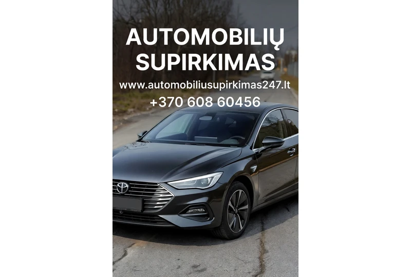 Greitai parduokite automobilį – atvykstame pas jus!