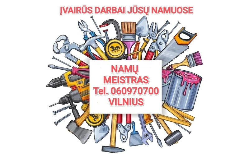 Skambinkite dabar ir sutvarkykite namus