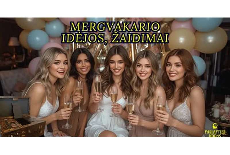 Nuotykių kupinas mergvakaris su paslapties kodo dėže