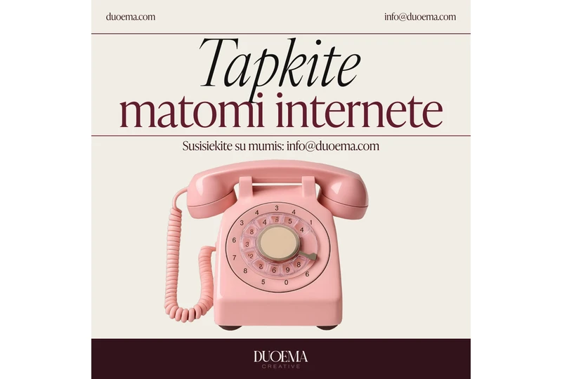 Sukursime jūsų svetainę, logotipą ir reklamą