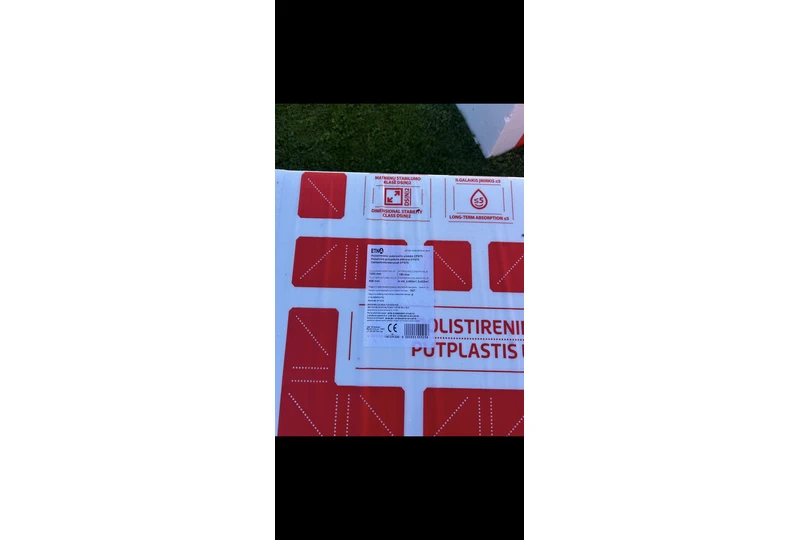 Naujas polisterolas EPS 60mm 1200mm 55€/kubas