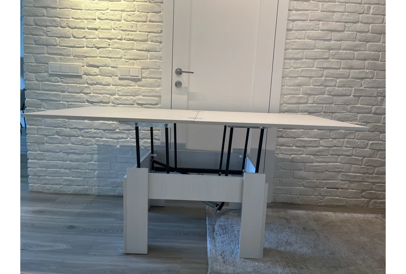 Stalas transformeris Prestige už 80€ ||Transformuojamas stalas Lazdynuose ||Stalas 160cm tik 80€ Vilniuje ||Pigus stalas transformeris Vilniuje