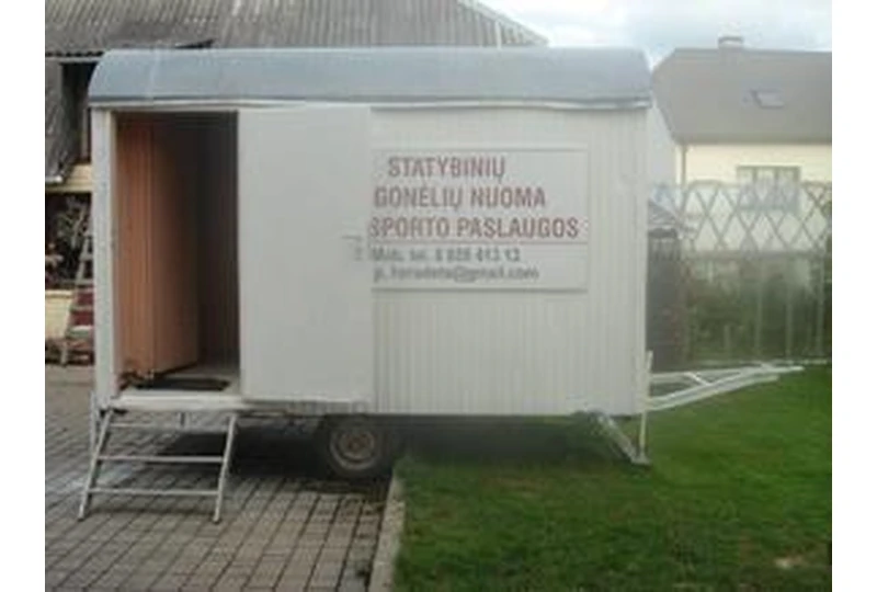 Išsinuomokite statybinį vagonėlį jau šiandien