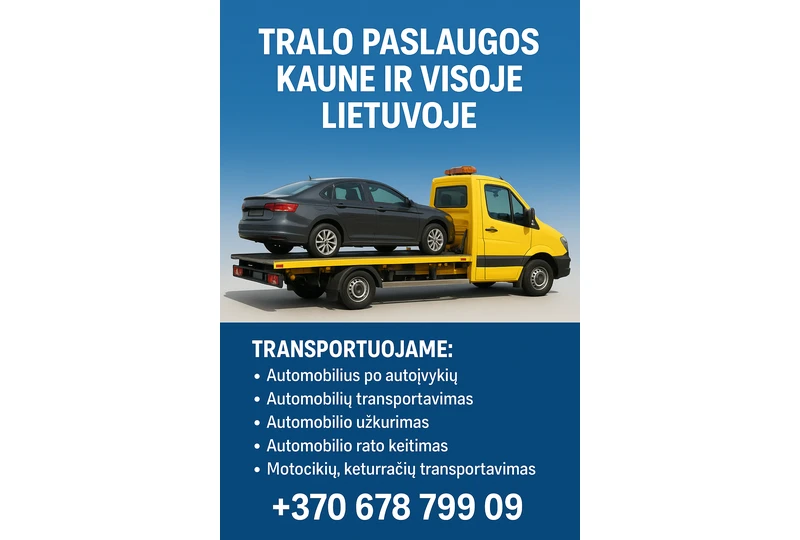 Patikimi traliukai visai Lietuvai 24/7