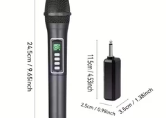 Įkraunama USB-C, su LED ekranu ir 6.35 mm imtuvu