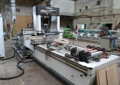 Patikima CNC mašina iš Turkijos už 10700 Eur||Didelis 1.4x2.8 m stalas ir 8,5 kW galia||6 ?ranki? keitiklis su vakuumo sistema efektyviam darbui