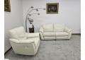 Šiuolaikiška odinė sofa – 499 € su nemokamu pristatymu!