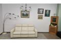 Išskirtinė kreminė sofa 2.15m – nemokamas pristatymas