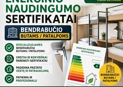 Energinis sertifikatas per 24h visoje Lietuvoje||Sertifikatas namui butui ar paskolai greitai||APVA pažymos ir energinis sertifikatas skubiai||Energinio naudingumo dokumentai be streso ir eili?||Pasiruoškite APVA paramai su m?s? pažymomis||Notarui bankui ar pridavimui sertifikatas per 48h