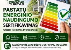APVA pažymos renovacijai ir šildymui