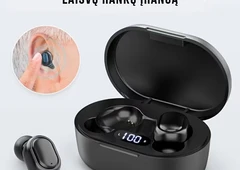 Ergonomiškos ausinės vos 35g svorio, idealioms kelionėms