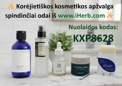 Sutaupyk 15% iHerb pirkimuose su naujo kodo KXP8628