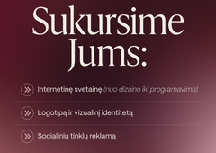 Visapusiškas sprendimas jūsų verslo vizualinei išraiškai
