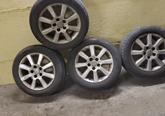 Original?s Toyota ratlankiai R16 už ger? kain?||Toyota diskai su padangomis – tinka 2-3 sezonams||Parduodu originalius ratus: Michelin ir Continental padangos