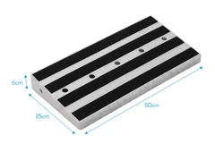 Efekt? pedal? komplektas su patogiu nešiojimo krepšiu