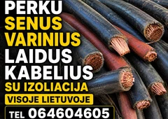 Superkame varinius laidus ir kabelius – skambink!