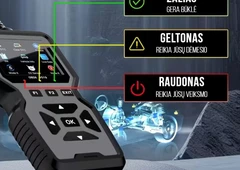 Stebėkite variklio parametrus realiuoju laiku su OBD2 skeneriu
