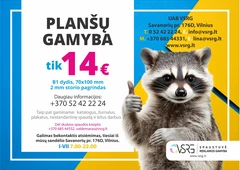 Kalendoriai, lankstinukai ir katalogai spaudai