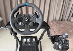 Logitech G923 simuliatoriaus rinkinys su stovu||Pilnas lenktyni? komplektas tikriems vairuotojams||Vairavimo simuliatorius tikriems lenktyni? fanams